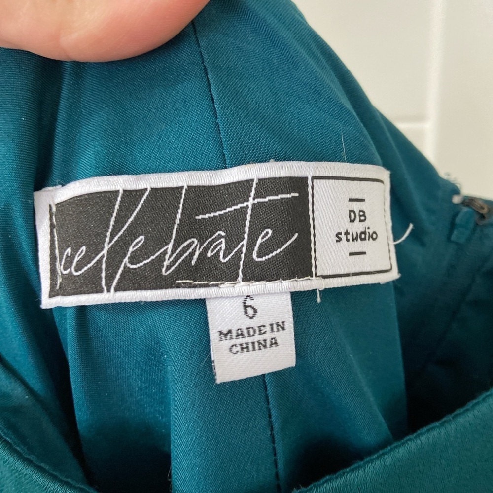 Green Bridesmaid Dress - Picture 4 of 12